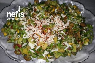 Zeytinli Patates Salatası (Muhteşem) Tarifi