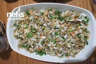 Yeşil Mercimek Pirinç Salatası Tarifi