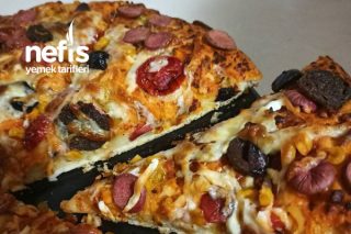 Hamuru Kıyır Kıyır Pizza Tarifi