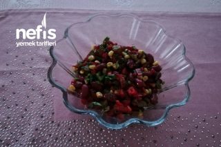 Meksika Fasülye Salatası Tarifi