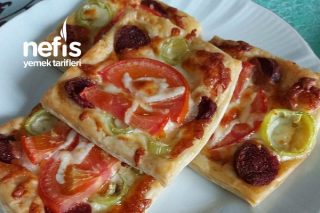 Milföy Hamurundan Pizza Tarifi