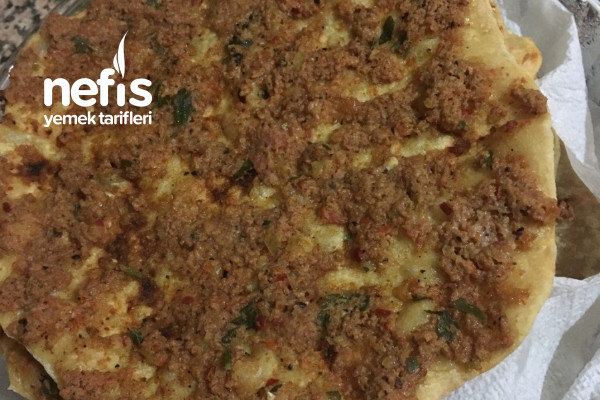 Tavada Lahmacun Yapımı