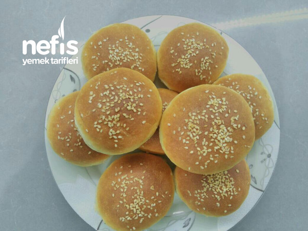 Yumuşacık Hamburger Ekmeği – Tangzhong Yöntemiyle