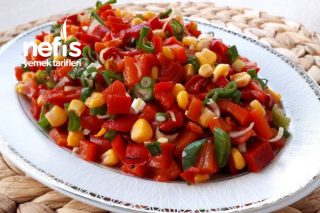 Köz Biber Salatası Tarifi