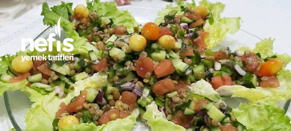 Birecik Köy Salatası Enfes Kaşık Kaşık Yenilen Salata