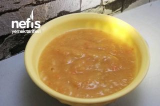 Ek Gıdaya Geçiş Çorbası +6 Ay Tarifi