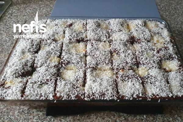 Çikolatalı Hindistan Cevizli Kek
