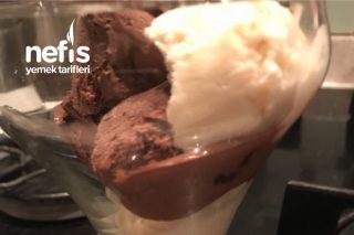 Gerçeğe En Yakın Çikolatalı Ve Sütlü Dondurma (Makine Yok Yumurta Yok Salep Yok) Tarifi