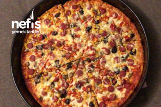 İtalyanlara Taş Çıkaran Pizza Tarifi