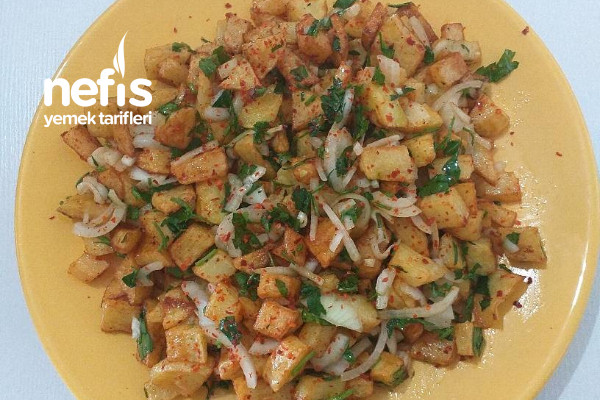 Patates Kızartması Salatası