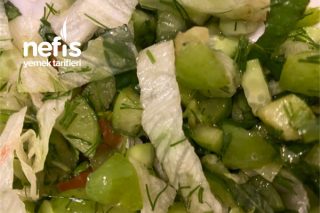 Yeşil Erik Salatası Tarifi