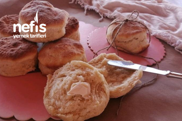 Kfc Biscuit (Kfc Ekmeği) (Videolu) Tarifi
