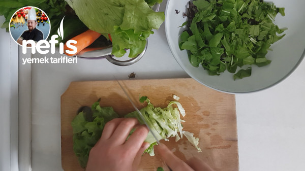 Restoran Usulü Mevsim Salata Nasıl Yapılır? (Videolu)