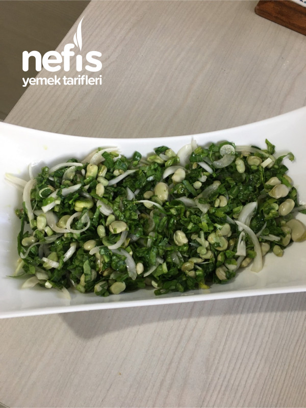 Hafif Ve Farklı: Yeşil İç Bakla Salatası