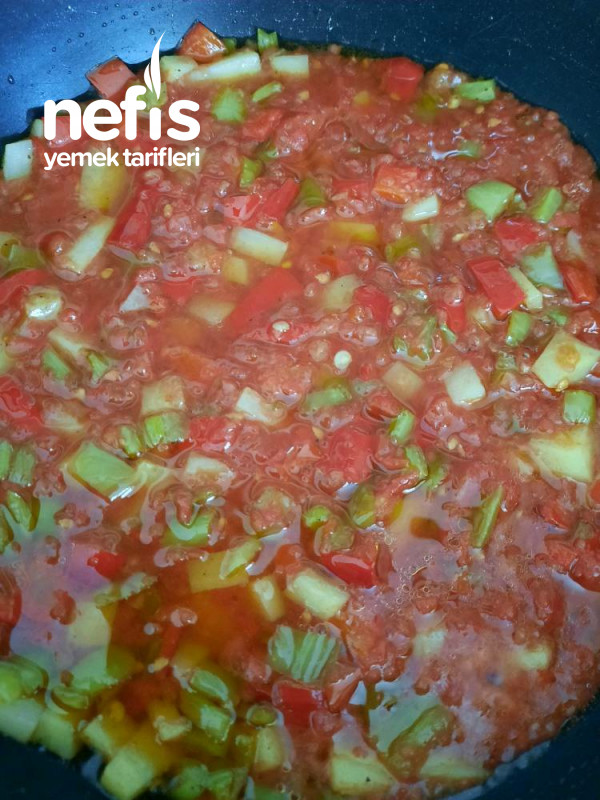 Patatesli Menemen