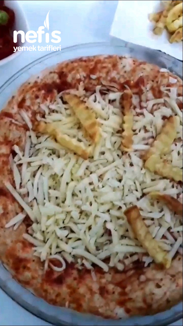 Patatesli Nefis Pizza