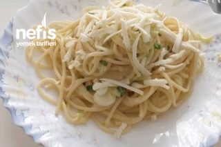 Kabaklı Kremalı Spagetti Tarifi