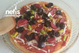 Kırmızı Mercimek Tabanlı Pizza Tarifi