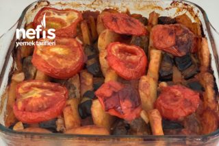 Patlıcan Kebabı - Tam bir yaz yemeği (Kızartmadan Hafif Ve Kolay) Tarifi