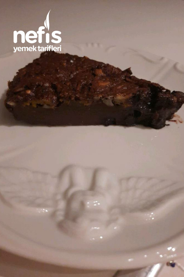 Portakallı Bademli Brownie