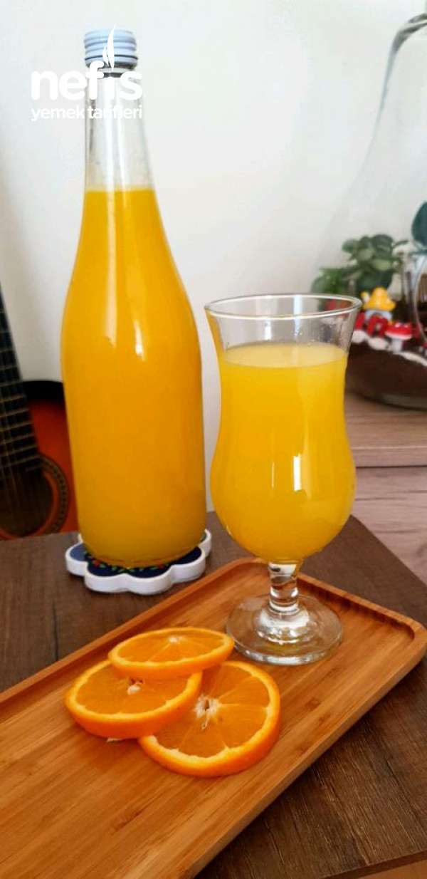 Vitamin Deposu Ev Yapimi Portakal Suyu