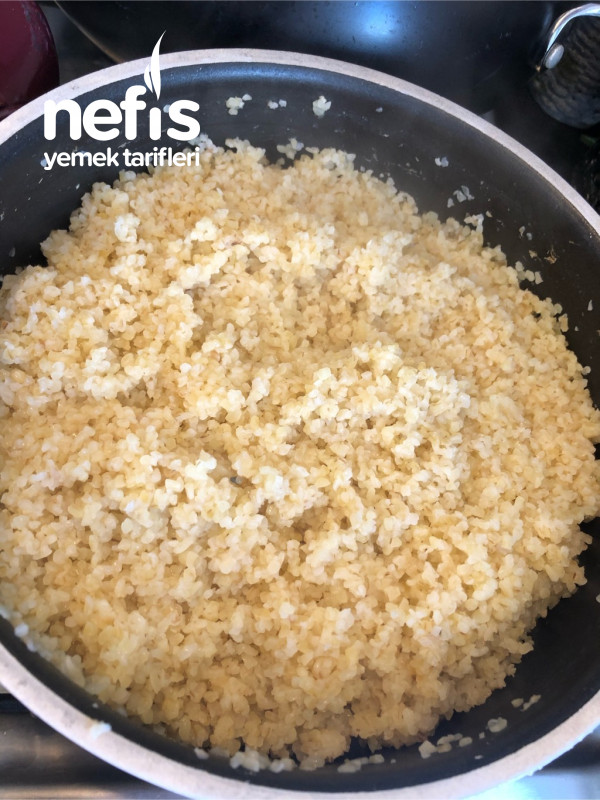 Köy Usulü Tereyağlı Bulgur Pilavı