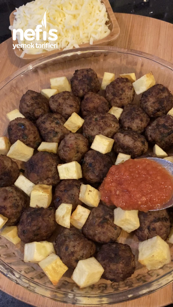 İtalian Meatballs / Kaşarlı Köfte Topları