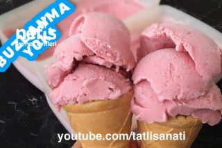 Evde Çilekli Dondurma Nasıl Yapılır | Tüm Püf Noktaları | Buzlanma Yok (Video)