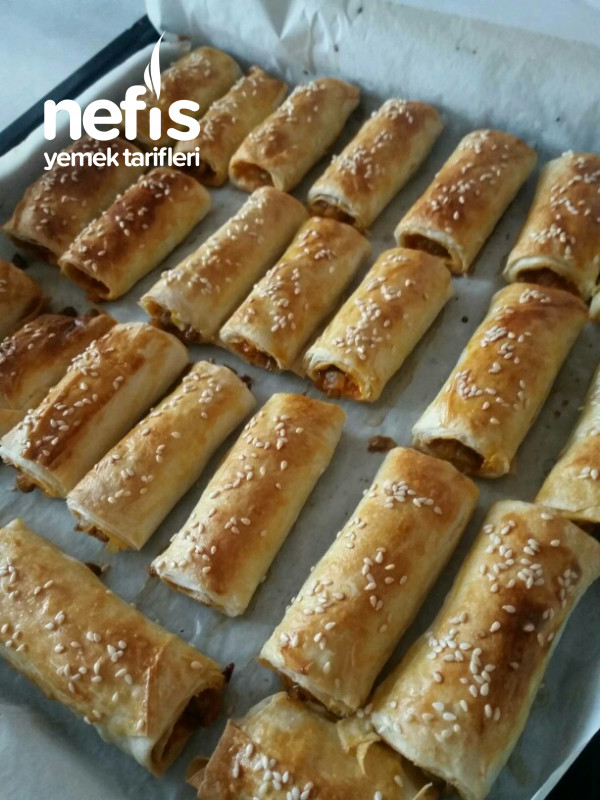 Yeşil Mercimekli Çıtır Börek