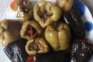 Biber-Patlıcan Dolması (Siirt  Usulü) Tarifi