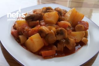 Zeytinyağlı Mantar Tarifi