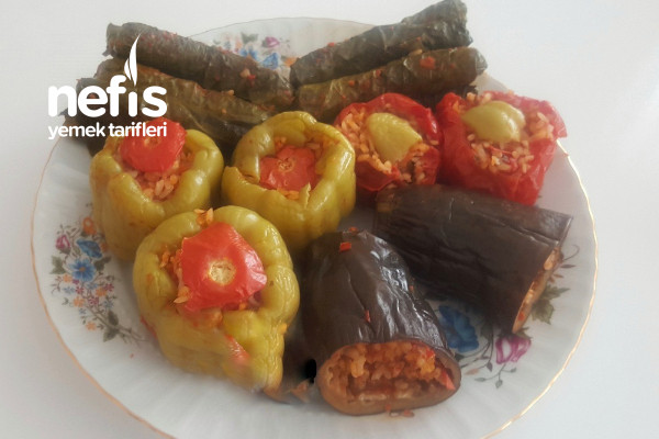 Fırında Karışık Dolma