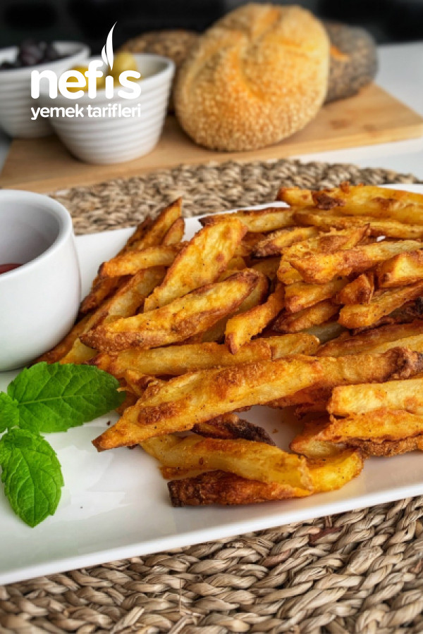 Fırında (Sadece 2 Tatlı Kaşığı Zeytinyağı İle) Mısır Unlu Çıtır Patates
