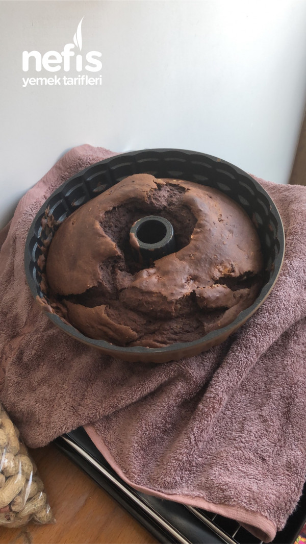 Glutensiz Ballı Hurmalı Kakaolu Kek