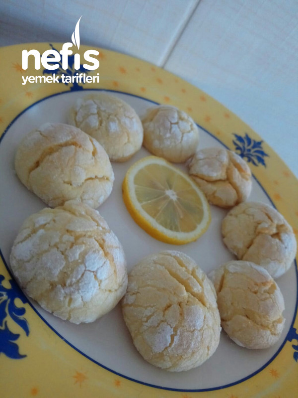 Limonlu Çatlak Kurabiye Tarifi Nefis Yemek Tarifleri 7818764
