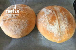 5 Dakikada Orjinal Köy Ekmeği (Ekmek Yapmayan Kalmasın) Tarifi