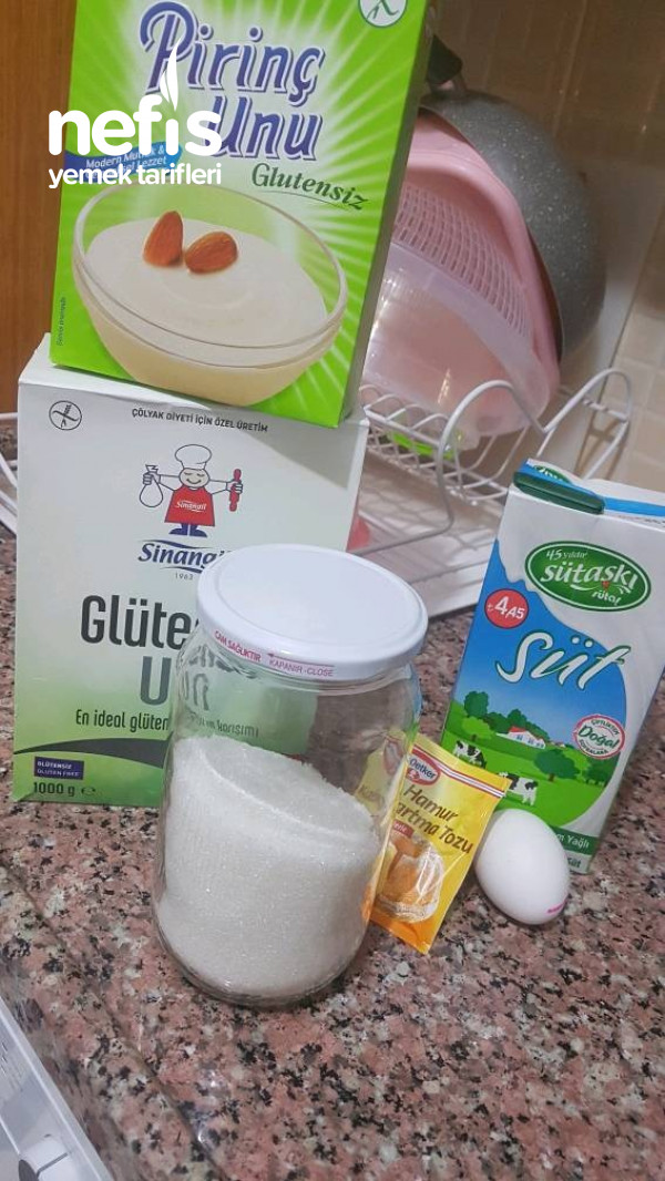 Glutensiz Muffin Kek (Kakaolu Pirinç Unlu) Nefis Yemek Tarifleri