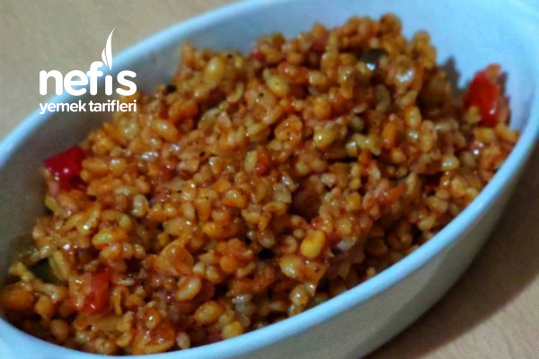 Sebzeli Bulgur Pilavı