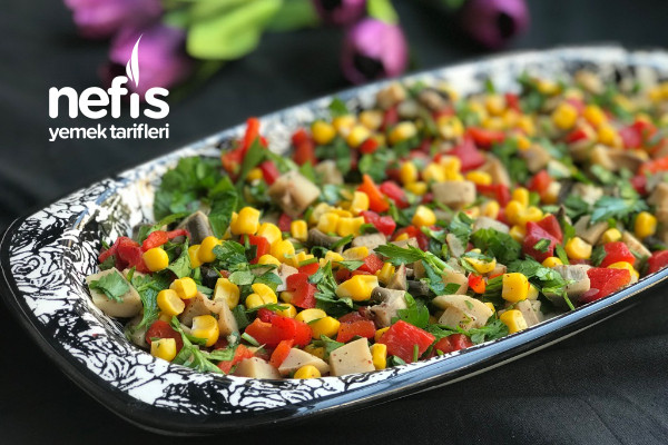Efsane Kültür Mantarı Salatası Tarifi