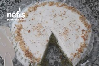 Ispanaklı Tart Kalıbında Kek Tarifi