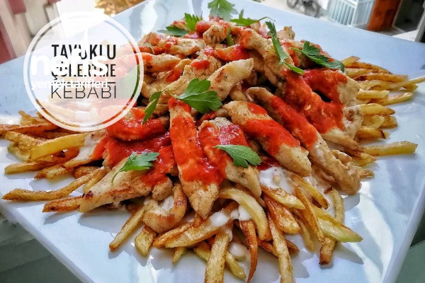 Tavuklu Çökertme Kebabı (Videolu Tarif)