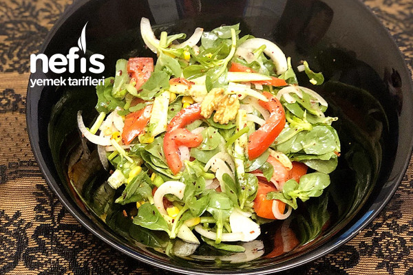 Semizotu Salatası (Diyet Salatası) Tarifi