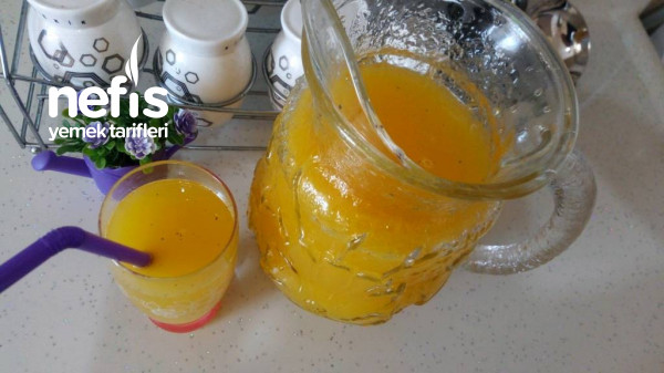 Yaz Serinliği Portakal Limon Suyu