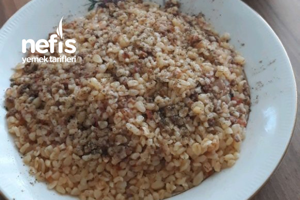 Kıymalı Bulgur Aşı (Annemin Tarifiyle)