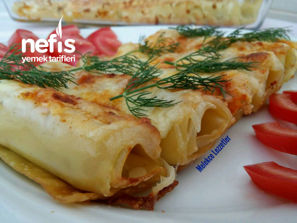 Peynirli Börek Tadında Beşamel Soslu Porsiyonluk Lazanya