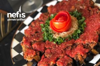 Fırında Lezzetli Patlıcan Oturtma Yemeği