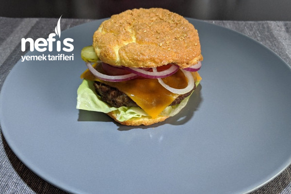Bol Proteinli Low Carb Burger (Videolu)