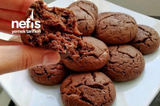 Sıvıyağlı Çikolatalı Yumuşak Kurabiye (Videolu) Tarifi