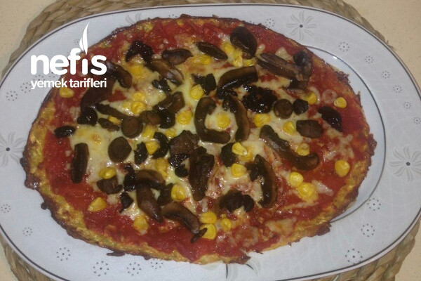Efsane Kabak Alt Tabanlı Diyet Pizza Tarifi Efsane Kabak Alt Tabanlı Diyet Pizza Tarifi