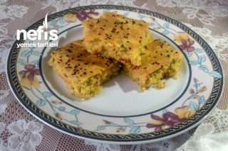 Mısır Unlu Peynirli Sebzeli Kek (Tam Bir Vitamin Ve Sağlık Deposu) Tarifi